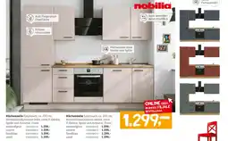 XXXLutz Nobilia küchenzeile easytouch Angebot