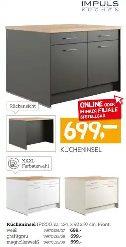 XXXLutz Impuls küchen kücheninsel ip1200 Angebot