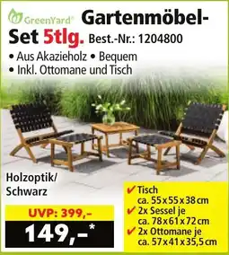 Norma GreenYard Gartenmöbel-Set 5tlg. Angebot