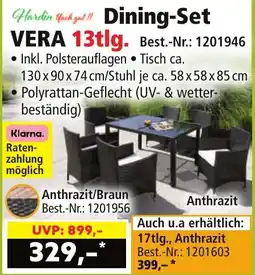 Norma Dining-Set VERA Angebot
