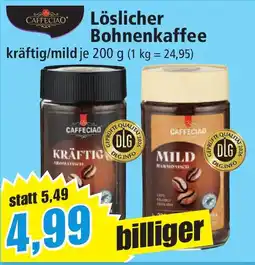 Norma Caffeciao Löslicher Bohnenkaffee Angebot