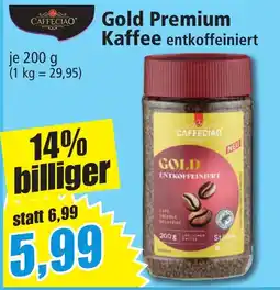 Norma Caffeciao Gold Premium Kaffee entkoffeiniert Angebot