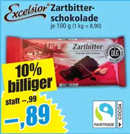 Norma Excelsior Zartbitterschokolade Angebot