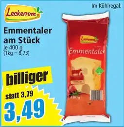 Norma Leckerrom Emmentaler am Stück Angebot