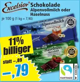 Norma Excelsior Schokolade Angebot