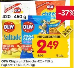 Rusta OLW Chips und Snacks Angebot