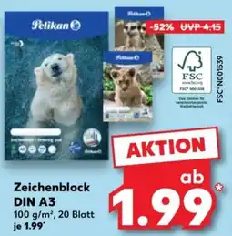 Kaufland Pelikan Zeichenblock Angebot