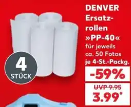 Kaufland DENVER Ersatzrollen Angebot