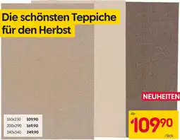 Rusta Die schönsten Teppiche für den Herbst Angebot