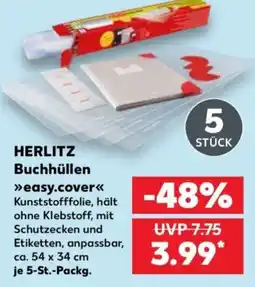 Kaufland HERLITZ Buchhüllen »easy.cover« Angebot