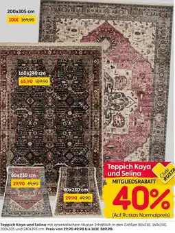 Rusta Teppich Kaya und Selina Angebot