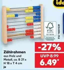Kaufland Zählrahmen Angebot