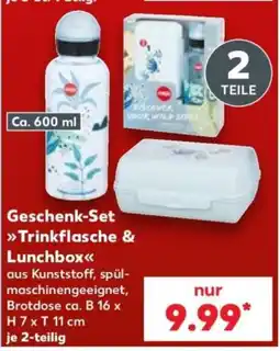 Kaufland Geschenk-Set »Trinkflasche & Lunchbox« Angebot