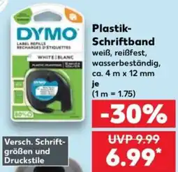 Kaufland Dymo Plastik-Schriftband Angebot