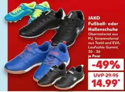 Kaufland JAKO Fußball- oder Hallenschuhe Angebot