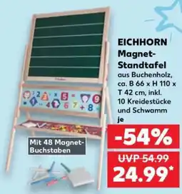Kaufland EICHHORN Magnet-Standtafel Angebot