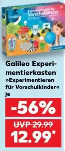 Kaufland Galileo Experimentierkasten Angebot