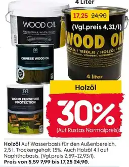 Rusta WOOD OIL Angebot