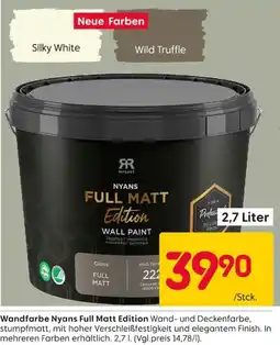 Rusta Wandfarbe Nyans Full Matt Edition Angebot