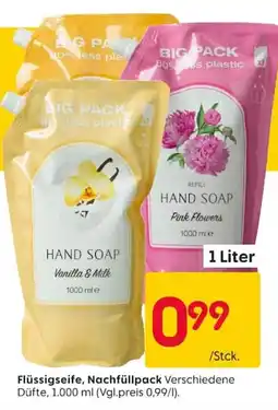 Rusta Flüssigseife Nachfüllpack Angebot