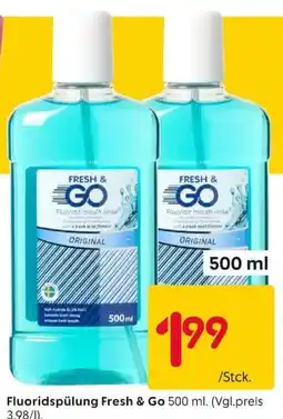 Rusta Fluoridspülung Fresh & Go Angebot