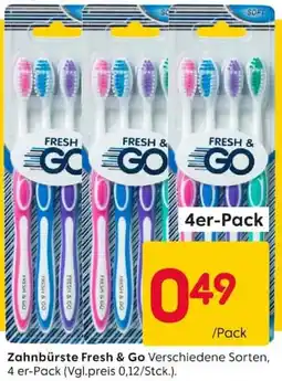 Rusta Zahnbürste Fresh & Go Angebot