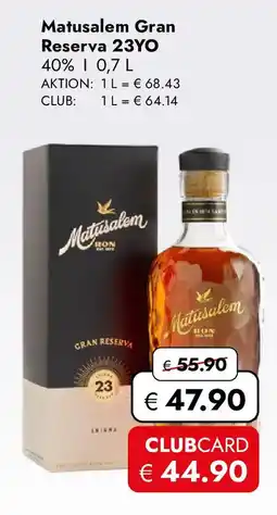 Travel Free Matusalem Gran Reserva Angebot