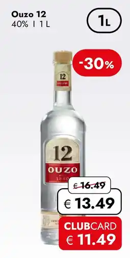 Travel Free OUZO 12 Angebot