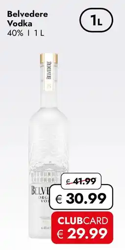 Travel Free Belvedere Vodka Angebot