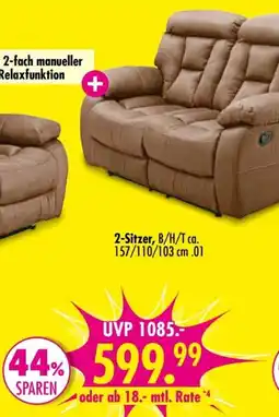 Möbel Boss 2-Sitzer Angebot