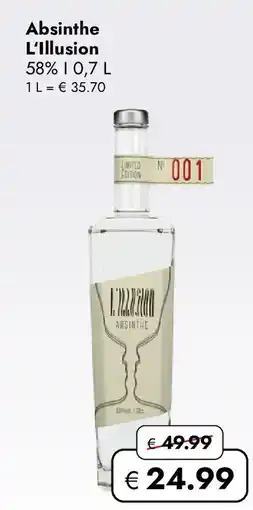 Travel Free Absinthe L'Illusion Angebot