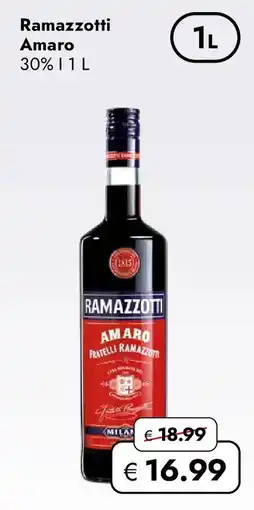 Travel Free Ramazzotti Amaro Angebot