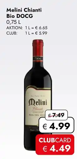 Travel Free Melini Chianti Bio DOCG Angebot