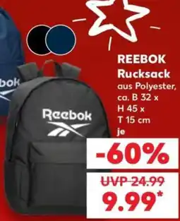Kaufland REEBOK Rucksack Angebot