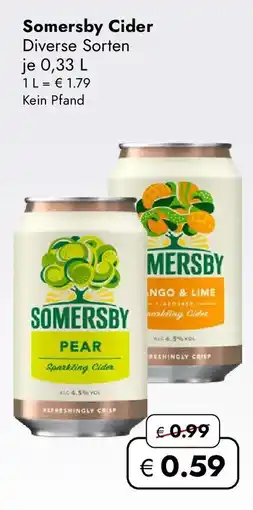 Travel Free Somersby Cider Angebot
