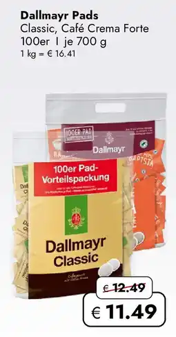 Travel Free Dallmayr Pads Angebot