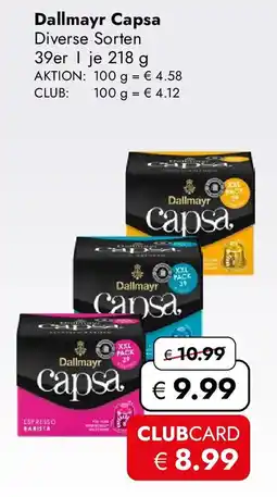 Travel Free Dallmayr Capsa Angebot