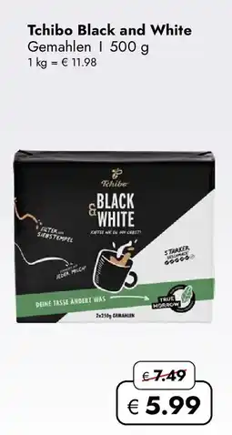 Travel Free Tchibo Black and White Angebot