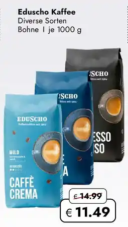 Travel Free Eduscho Kaffee Angebot