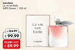 Travel Free Lancôme La vie est Belle EdPS Damen Angebot