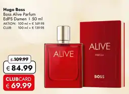 Travel Free Hugo Boss Boss Alive Parfum EdPS Damen Angebot