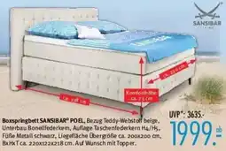 Trends Möbel Boxspringbett SANSIBAR POEL Angebot