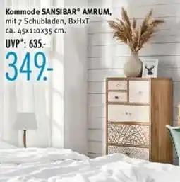 Trends Möbel Kommode SANSIBAR AMRUM Angebot