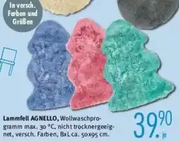 Trends Möbel Lammfell AGNELLO Angebot