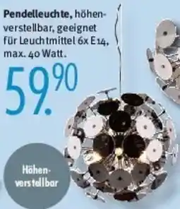 Trends Möbel Pendelleuchte Angebot