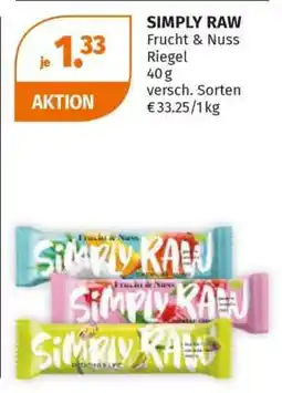 Müller SIMPLY RAW Angebot