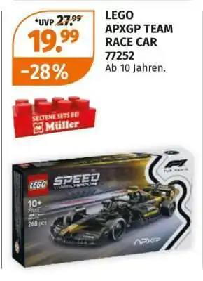 Müller LEGO APXGP TEAM RACE CAR 77252 Angebot