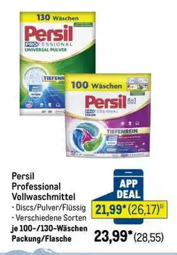 METRO Persil Professional Vollwaschmittel Angebot