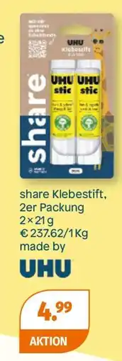 Müller share Klebestift, 2er Packung Angebot