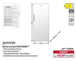METRO Gefrierschrank FNC717DAW5 Angebot